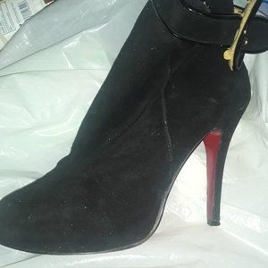 Red Bottom Suede Boots